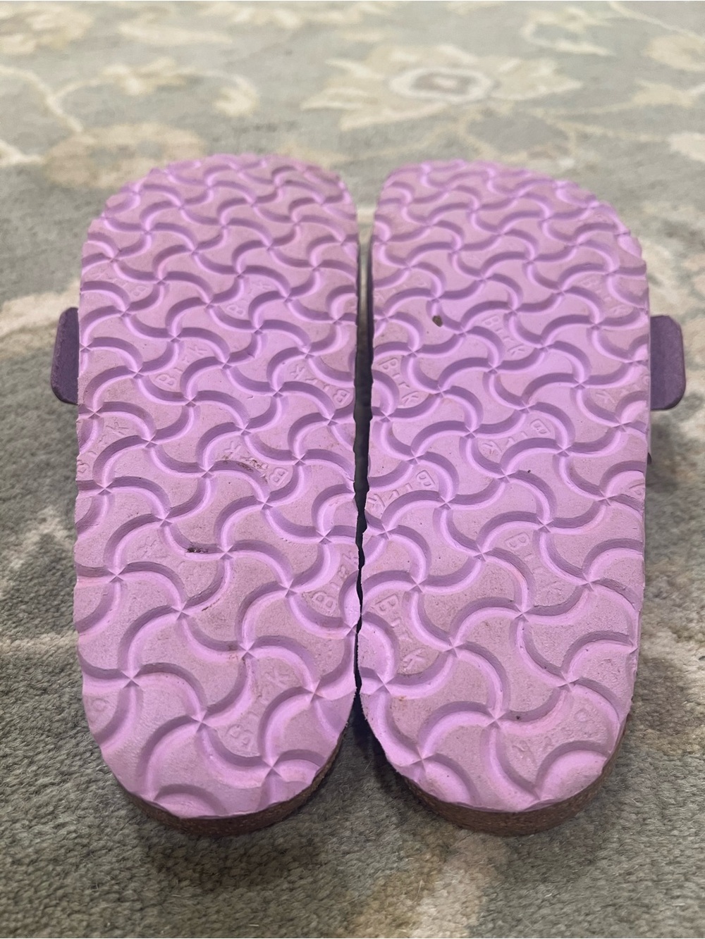 Birkenstock Madrid Single-Buckle Slide Sandals in Lavender Size 37 - Picture 9 of 14
